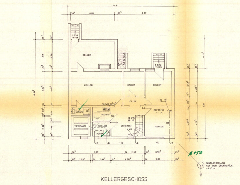 Grundriss Kellergeschoss